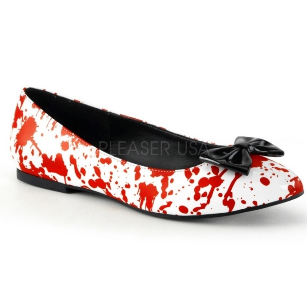 Zombie vampire blood splatter flats